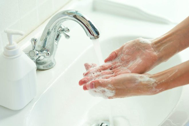 6 bước rửa tay đúng cách được Bộ Y tế khuyến cáo 2